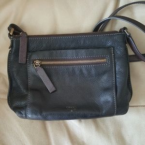 Fossil Crossbody Bag Genuine Leather